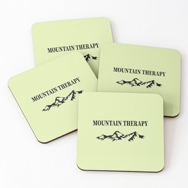 Item preview, Mountain Therapy funny quote designed and sold by Souna's  Store.