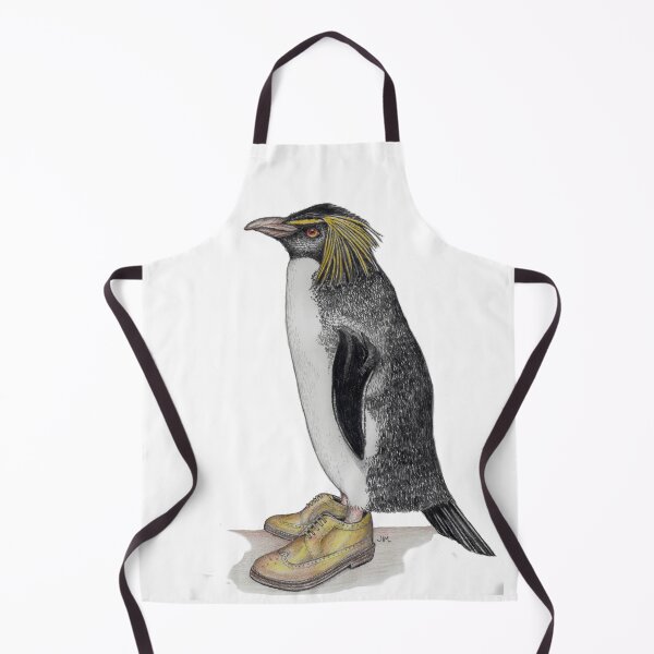 Item preview, Penguin in gold wingtips designed and sold by JimsBirds.