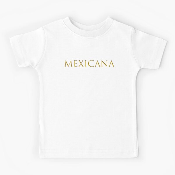 Item preview, Gold Mexicana T Shirt designed and sold by Mexikawaii.