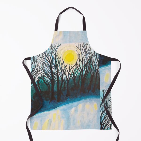 Item preview, Winter sunset painting designed and sold by esvb.