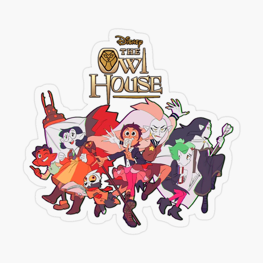 Owl House Disney Plus, Owl House Stickers, Owl House Cartoon, Owl House.