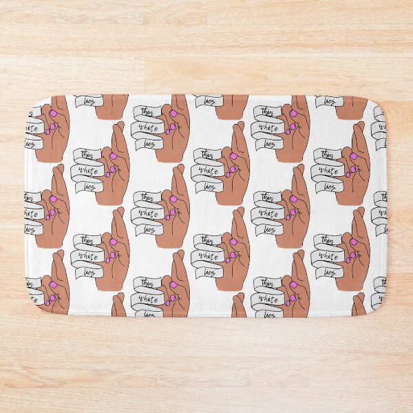 Item preview, Thin White Lies Fingers Crossed 3 designed and sold by halfaheart.