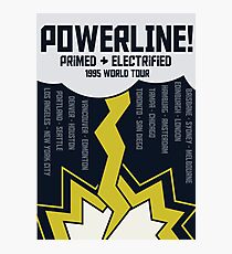 Powerline World Tour Photographic Print