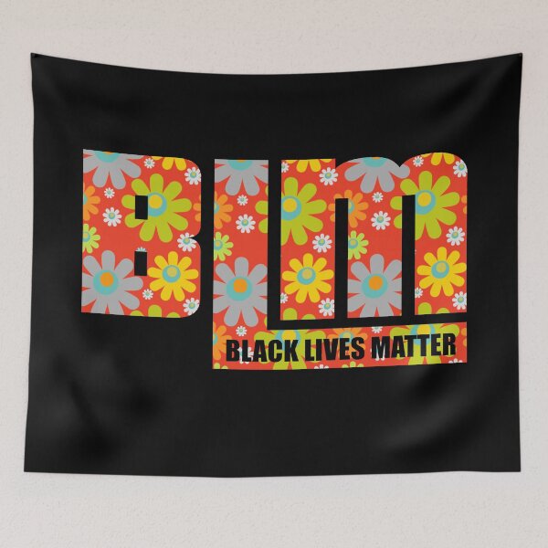 Item preview, Black Lives Matter BLM Floral designed and sold by blackartmatters.