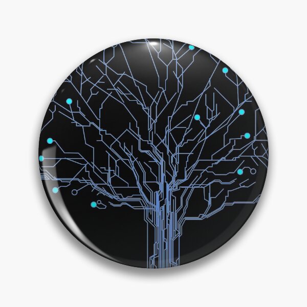 Item preview, Blue Technology Tree designed and sold by pilips januarius.