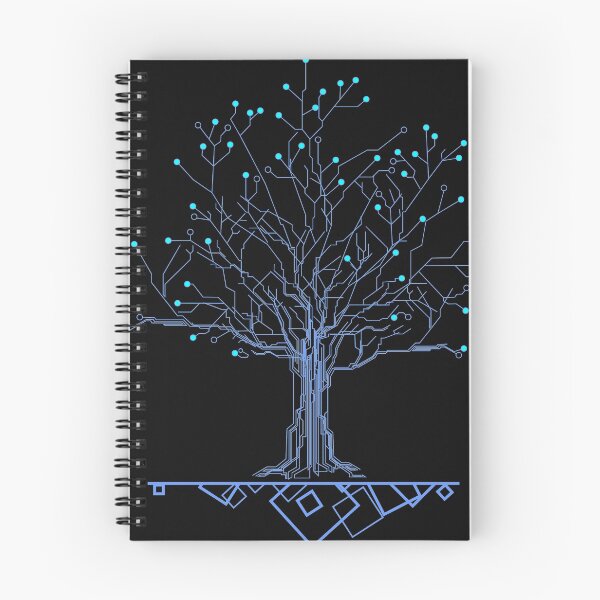 Item preview, Blue Technology Tree designed and sold by pilips januarius.