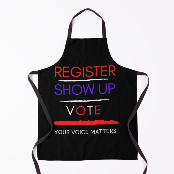 Item preview, Register show up vote your voice matters designed and sold by farhatkhanfir.
