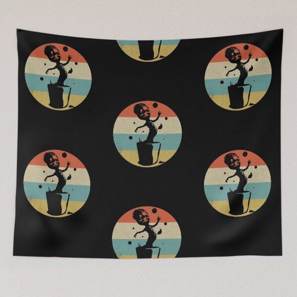 Item preview, Vintage Retro Sunset Cute Baby Groot designed and sold by ETIndustries.