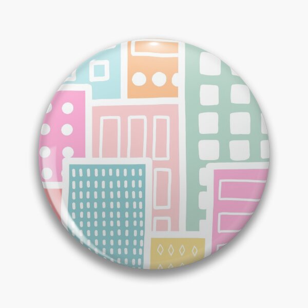Item preview, Cute City Buildings designed and sold by passionatelyem.