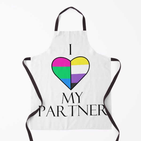 Item preview, I Love My Partner - Poly & Non-Binary Pride Flags designed and sold by Sleeping-Satan.