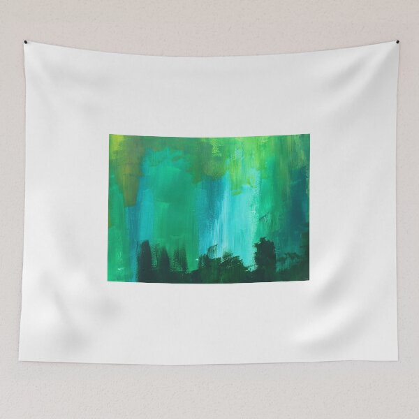 Item preview, Green Cityscape designed and sold by dinasdoodles.