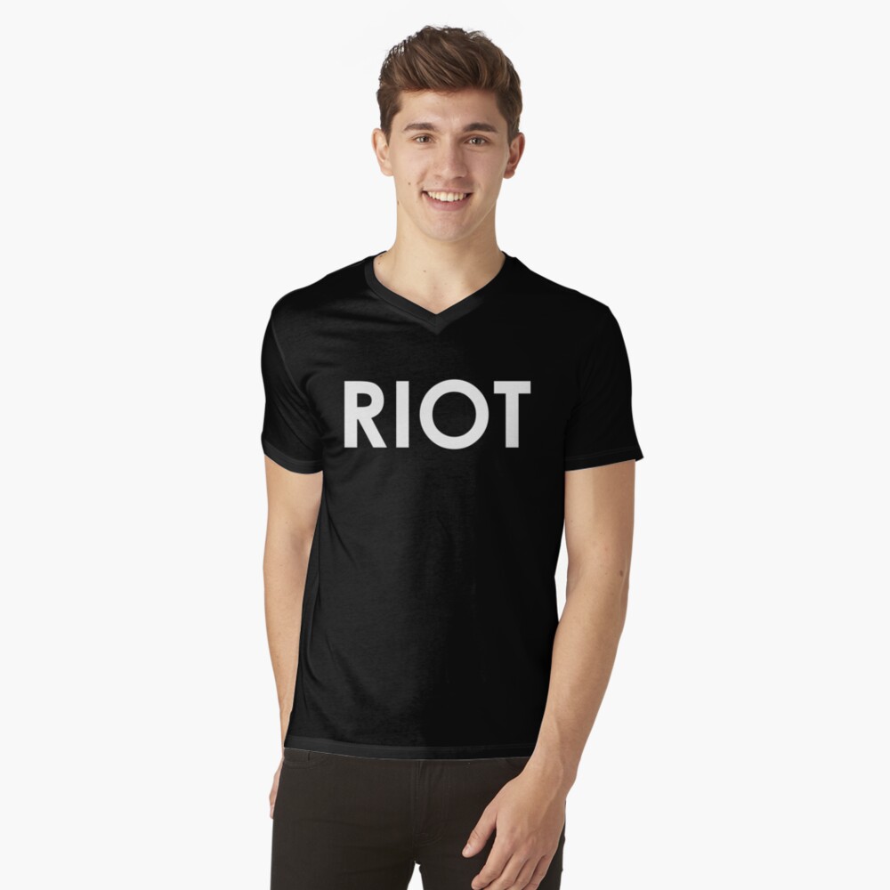 Item preview, V-Neck T-Shirt designed and sold by Indestructibbo.