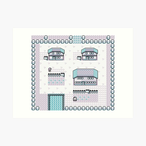 Pallet Town Art Print