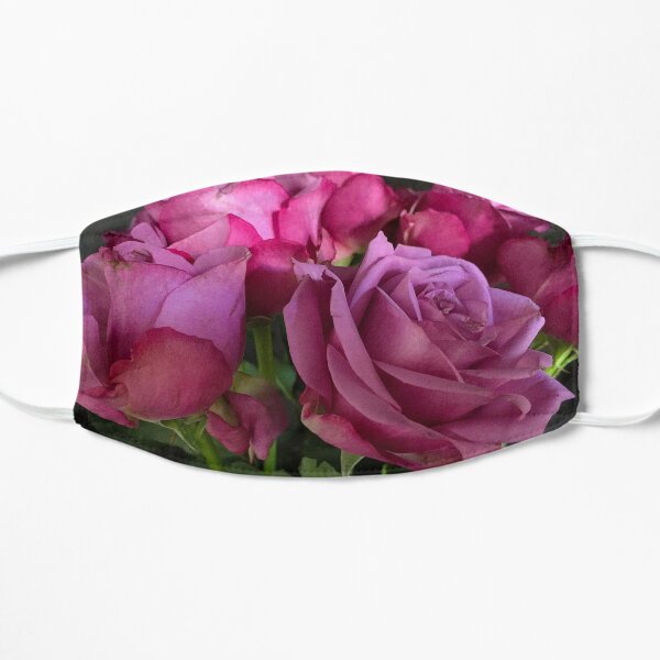 Pink Chiffon Flat Mask