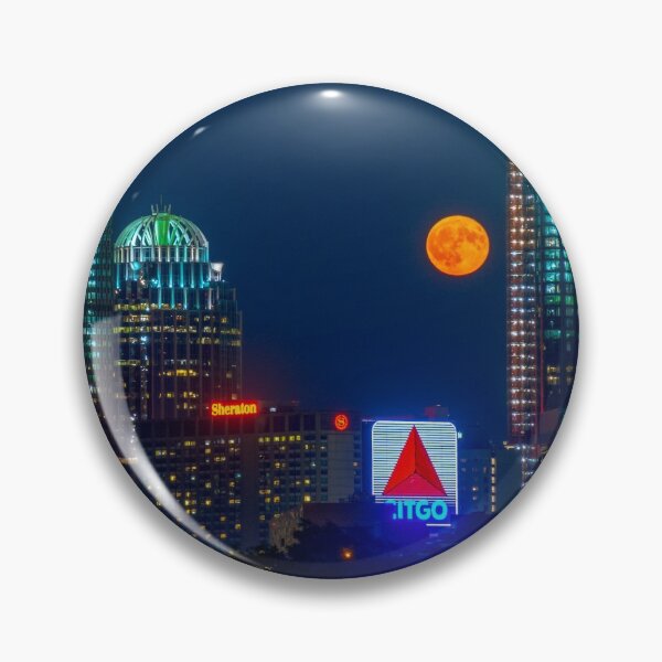 Item preview, Rising Full Moon in Boston city 2 designed and sold by LudaNayvelt.