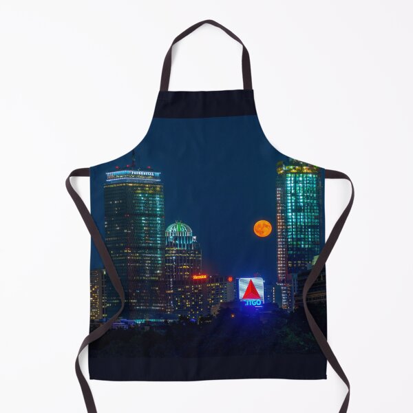 Item preview, Rising Full Moon in Boston city 2 designed and sold by LudaNayvelt.