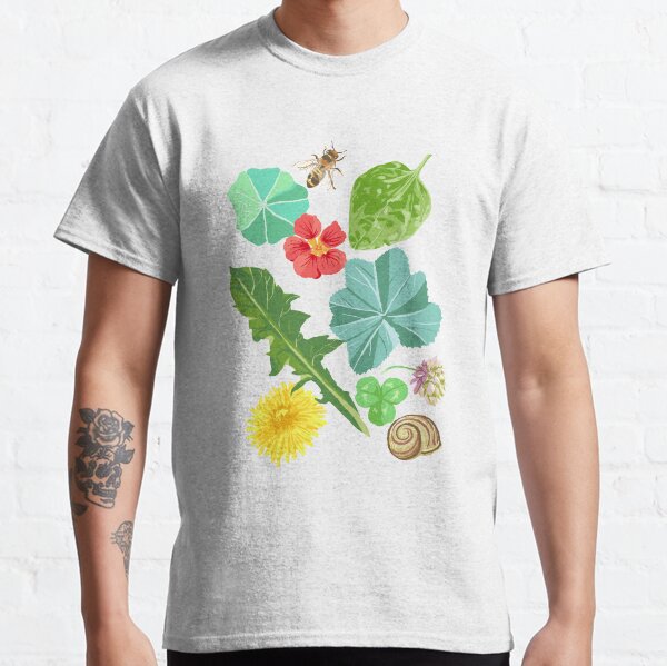 Summer Meadow Pattern Classic T-Shirt
