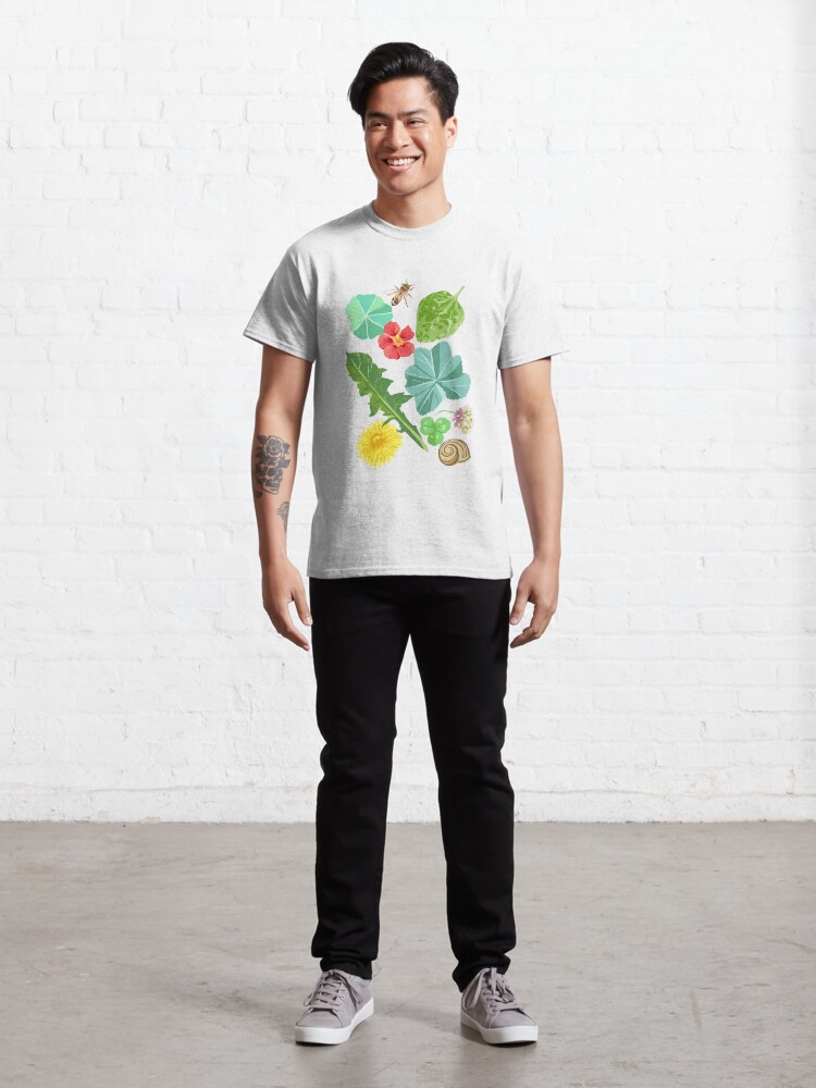 Alternate view of Summer Meadow Pattern Classic T-Shirt