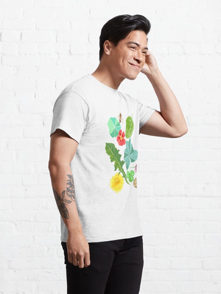 Alternate view of Summer Meadow Pattern Classic T-Shirt