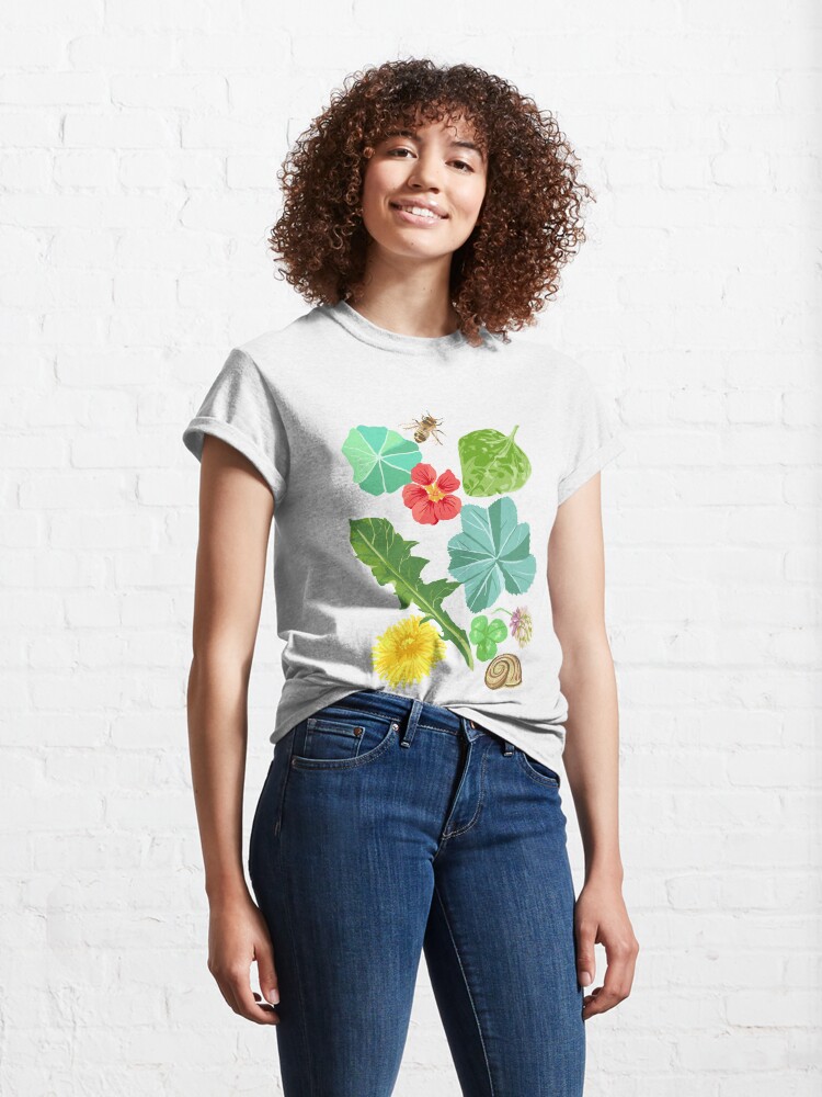 Alternate view of Summer Meadow Pattern Classic T-Shirt
