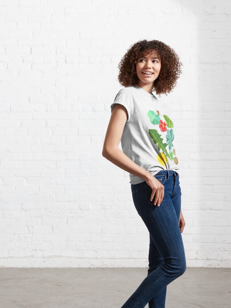 Alternate view of Summer Meadow Pattern Classic T-Shirt