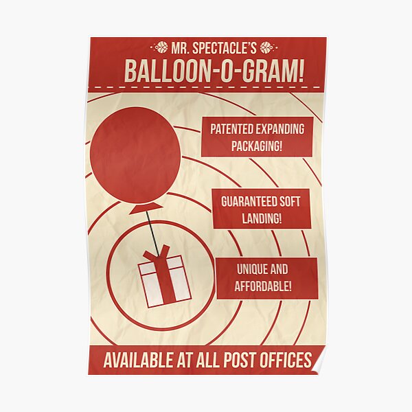 Balloon-o-Gram Poster