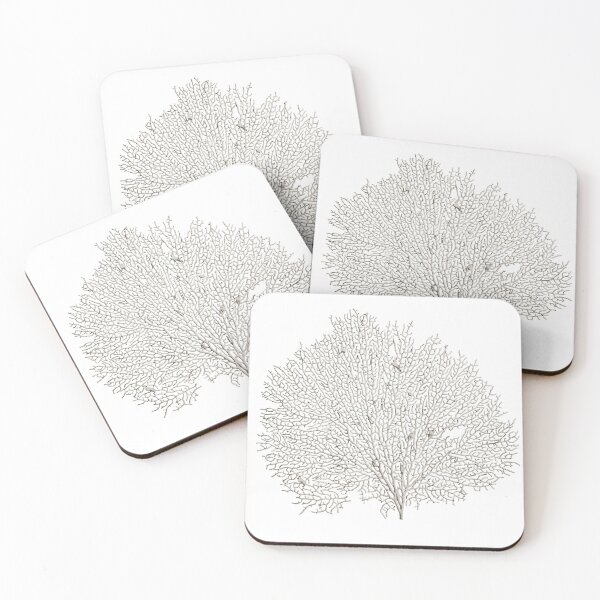 Item preview, White Fan Coral designed and sold by Xilie.