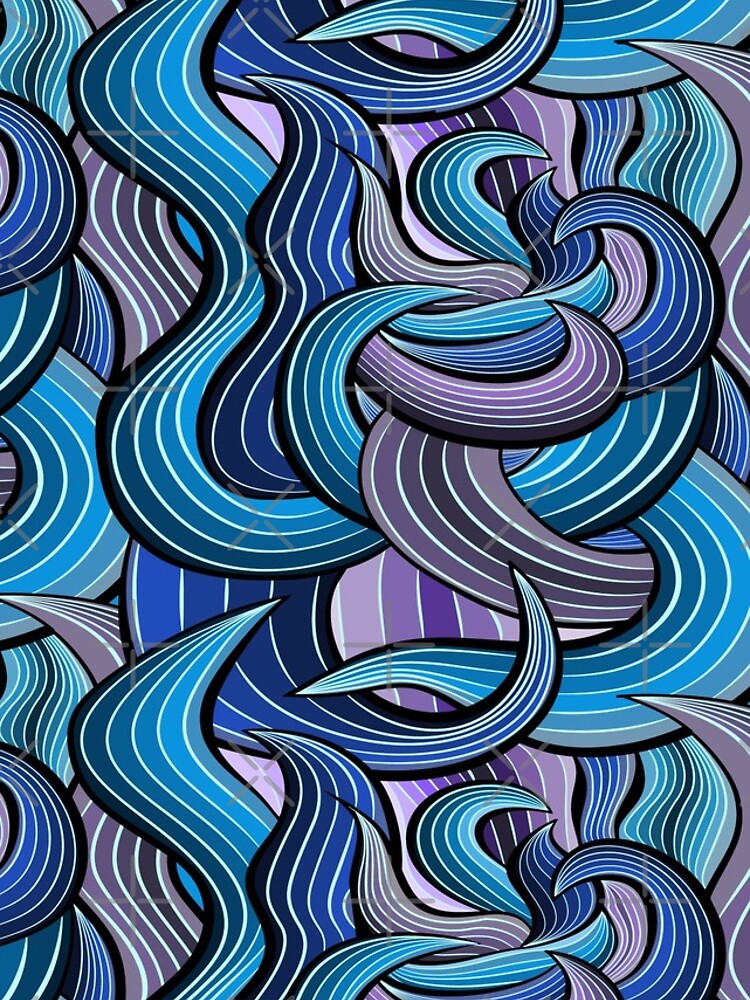 Thumbnail 4 of 4, iPhone Case, Abstract Pattern designed and sold by JayJaxon.