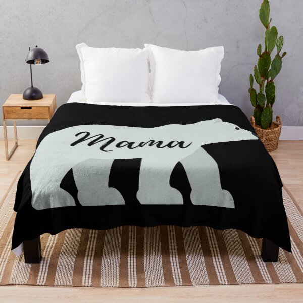 Item preview, Mama Bear Polar Bear with Mama Text designed and sold by Rabbitti.