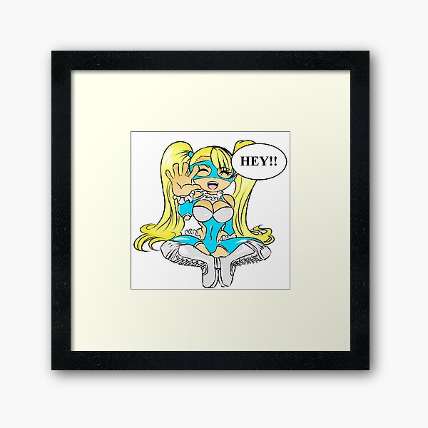 MIKA HEY!! Framed Art Print