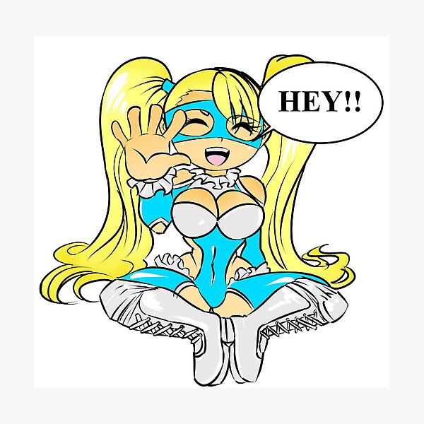 MIKA HEY!! Photographic Print