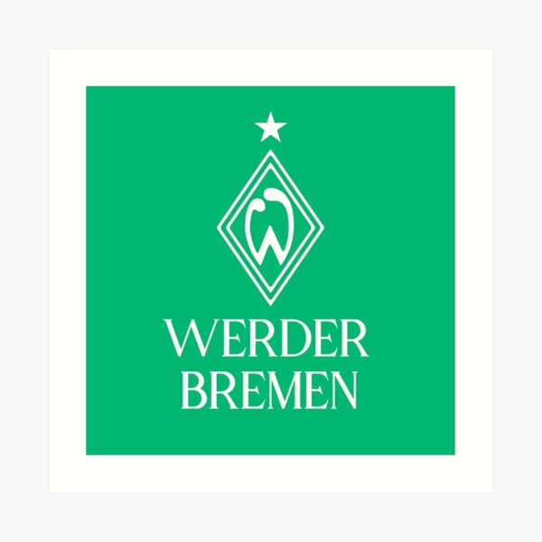 Sv Werder Bremen Fussball Fussball Football Art Print By Cl0thespin Redbubble