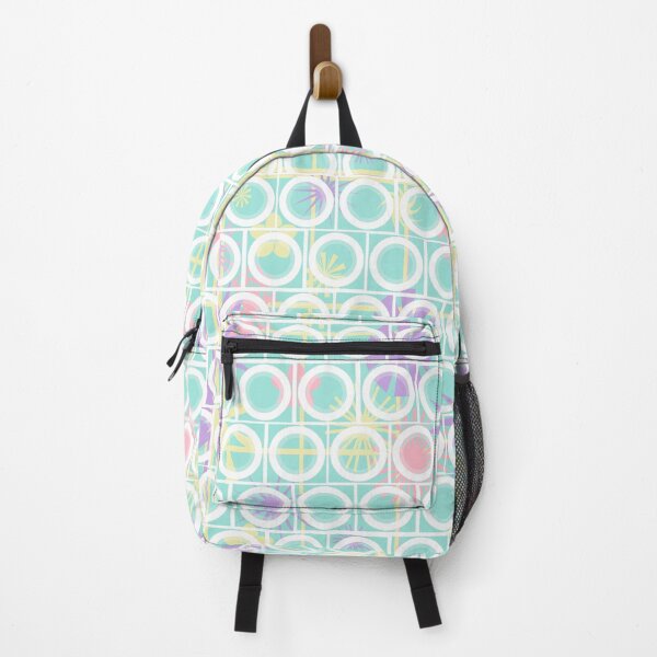 Item preview, Pastel circle trendy retro 1960s inspired design designed and sold by susanvarleyart.