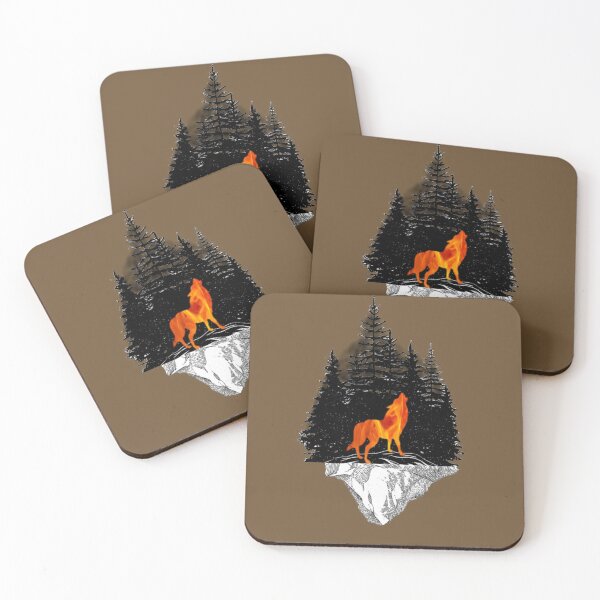 Item preview, fire wolf designed and sold by THE AMERICAN TEEVANGELIST.