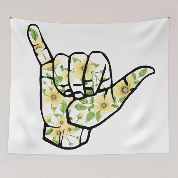 Item preview, Hang Loose With Flowers designed and sold by sockaholic13.