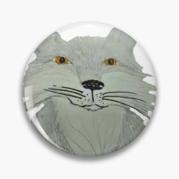 Item preview, gray fox designed and sold by BellsPainting.