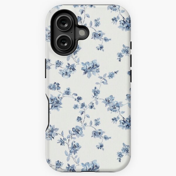 Item preview, Face Mask - Blue Floral  designed and sold by BonafideC.