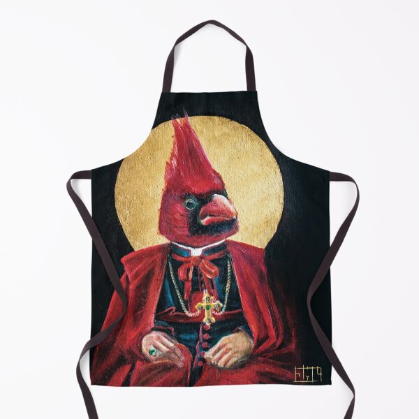 Item preview, Cardinal Cardinal | Classic Renaissance Bird Painting designed and sold by Jacob la Cour.
