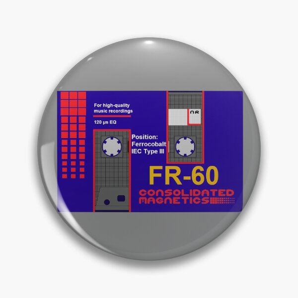 Item preview, Consolidated Magnetics FR-60 type 3 cassette designed and sold by B-96-J.