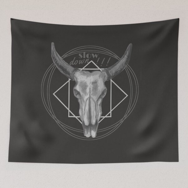 Item preview, buffalo skull designed and sold by Cylevieart.
