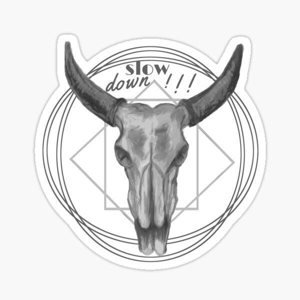 Item preview, buffalo skull designed and sold by Cylevieart.