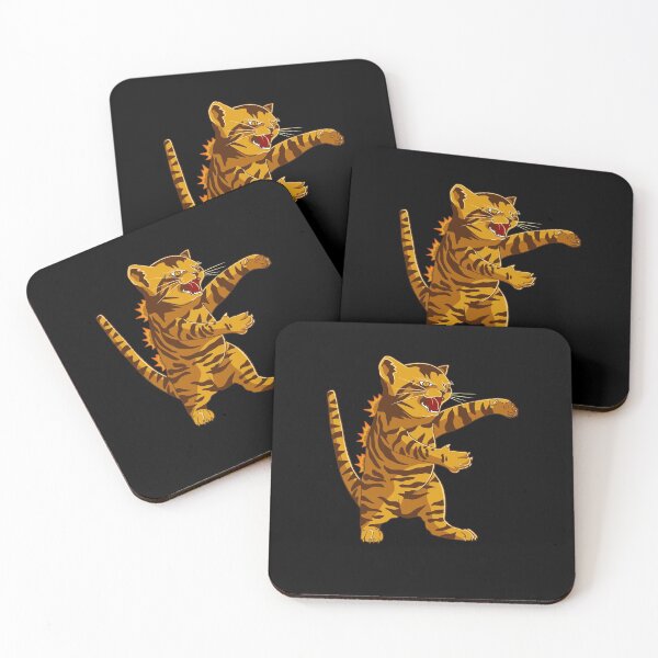 catzilla Coasters (Set of 4)