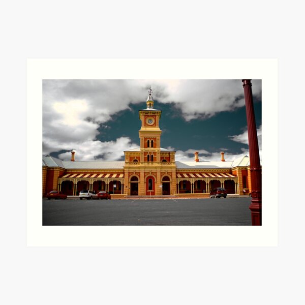 Albury (NSW) Railway Station Art Print