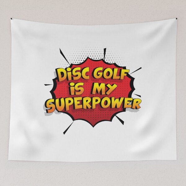 Item preview, Disc Golf is my Superpower Funny Design Disc Golf Gift designed and sold by Custom365.