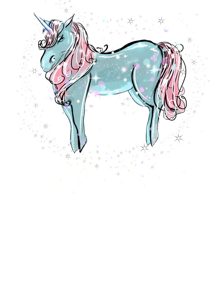 Thumbnail 2 of 2, Kids T-Shirt, Shimmer The Unicorn™ designed and sold by TeelieTurner.