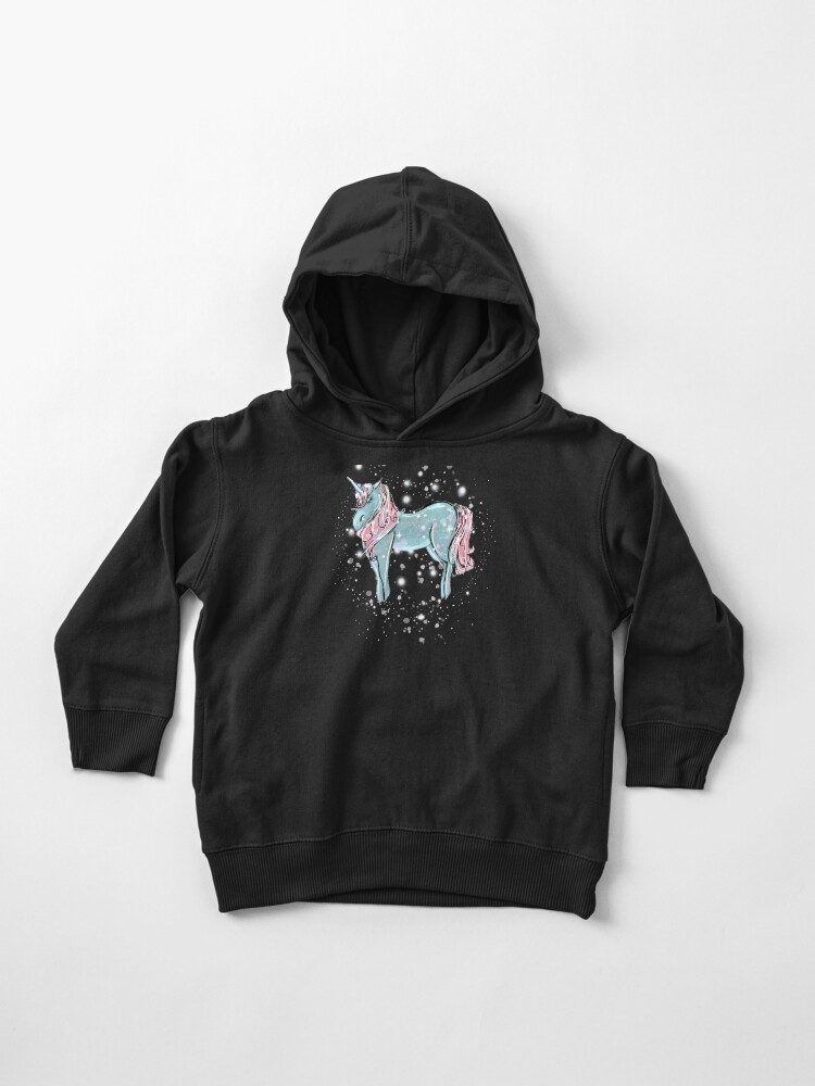 Thumbnail 1 of 5, Toddler Pullover Hoodie, Shimmer The Unicorn™ designed and sold by TeelieTurner.
