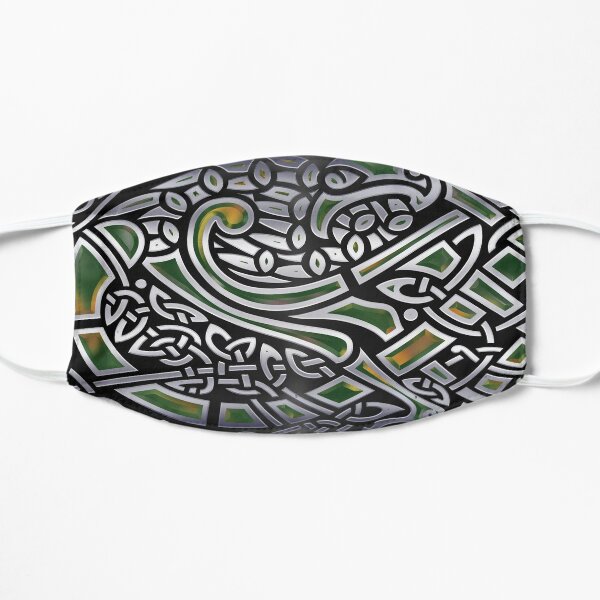 Celtic Birds Knot Work 3D Flat Mask