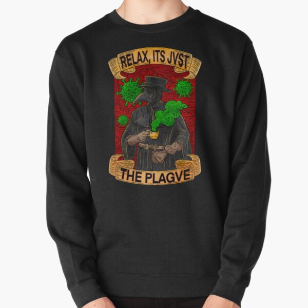 Plague Doctor Pullover Sweatshirt