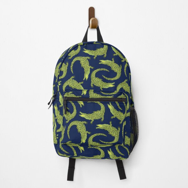 Item preview, Crocodiles (Deep Navy and Green Palette) designed and sold by illucalliart.