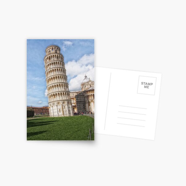 The Leaning Tower Postcard